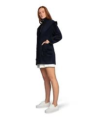 Belle & Bloom Women's Next To You Hooded Wool Blend Coat