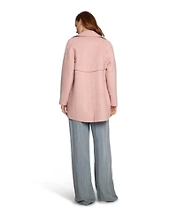Belle & Bloom Women's Wanna Be Loved Wool Blend Peacoat