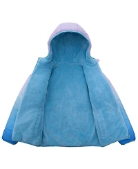 Rokka&Rolla Little and Big Girls' Reversible Fleece Jacket
