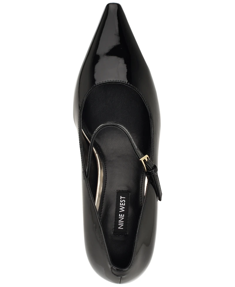 Nine West Women's Krest Tapered Heel Mary Jane Dress Pumps