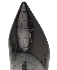 Nine West Women's Kimdee 9X9 Wide Calf Tall Stiletto Dress Boots
