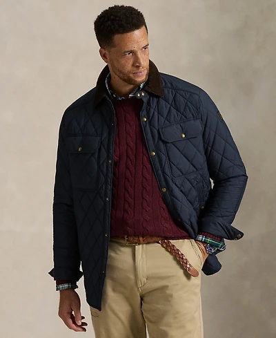 Polo Ralph Lauren Men's Big & Tall Cable-Knit Cotton Sweater