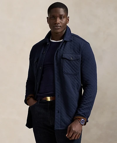 Polo Ralph Lauren Men's Big & Tall Quilted Shirt Jacket