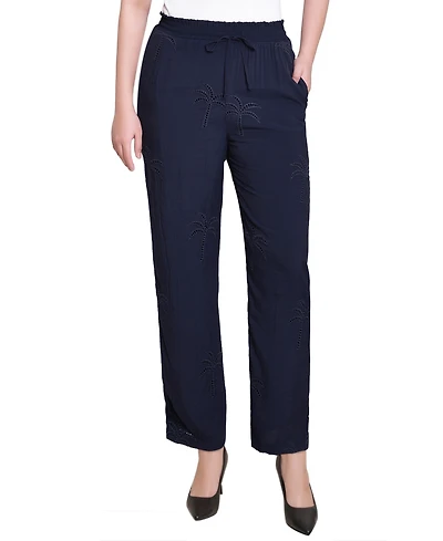 Ny Collection Women's Pull On Pants
