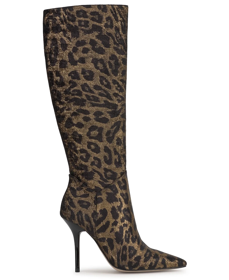 Jessica Simpson Women's Lovienn Stiletto Knee-High Dress Boots