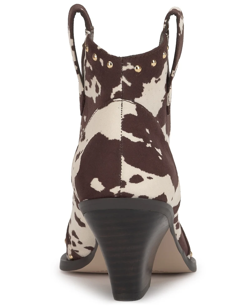 Jessica Simpson Women's Zadie Pull-On Western Booties