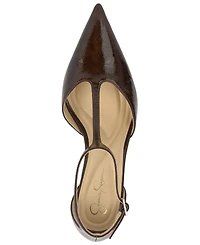 Jessica Simpson Women's Willna T-Strap Pointed-Toe Pumps