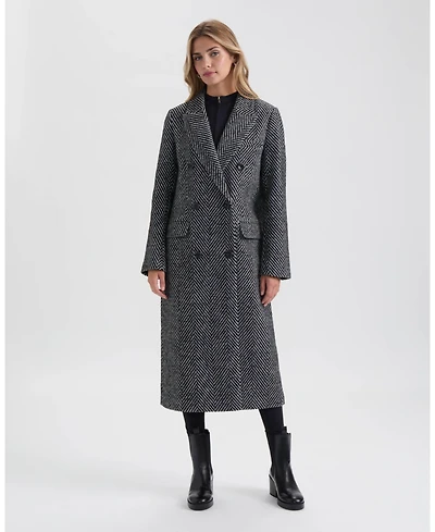 Nvlt Women's Chevron Long Coat