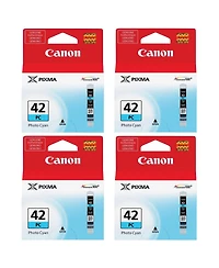 Canon Cli-42 Photo Cyan Ink Cartridge, 4-Pack
