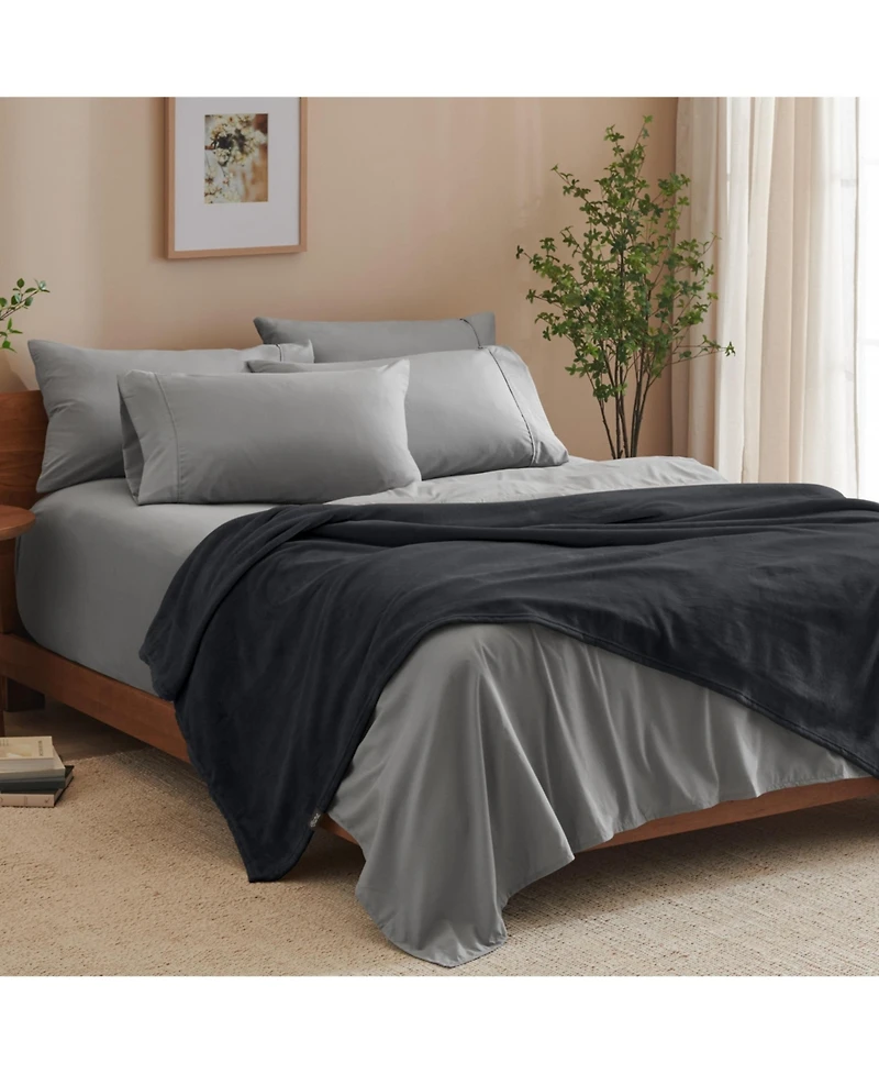 Bare Home Microplush Kids Blanket