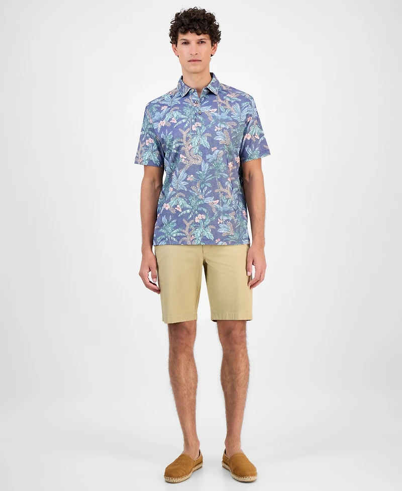 Tommy Bahama Men's Short Sleeve Bali Jungle Polo Shirt