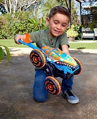 Hot Wheels Monster Trucks Tiger Shark Climber Rc Vehicle Toy