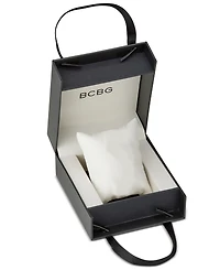 London Fog Unisex Baldwin Black Link Alloy Watch, 37mm