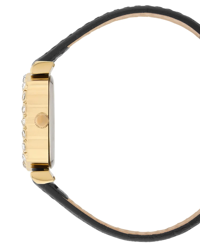 Bcbgmaxazria Women's Halo Leather Strap Watch