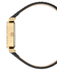 Bcbgmaxazria Women's Halo Leather Strap Watch