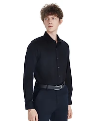 Bar Iii Men's Sateen Solid Dress Shirt, Macy's Exclusive