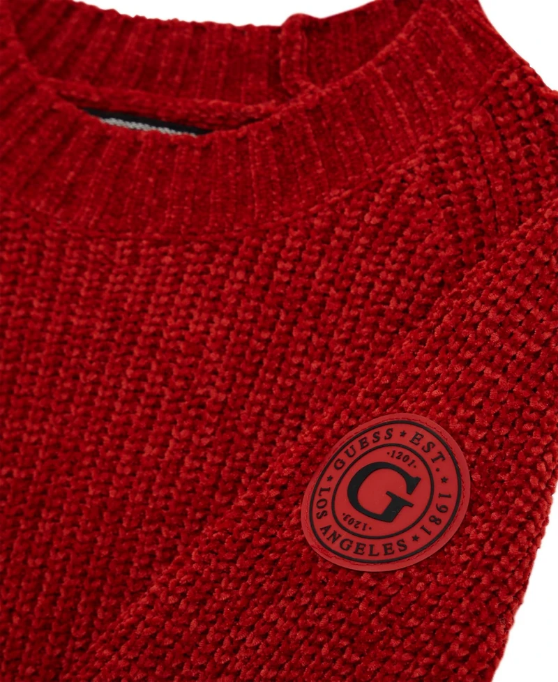 Guess Big Boys Long Sleeve Chenille Knit Sweater