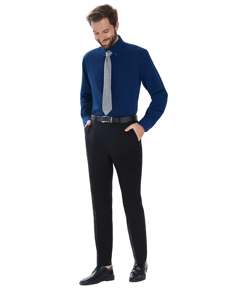 Club Room Men's Medium Gingham Dress Shirt, Macy's Exclusive