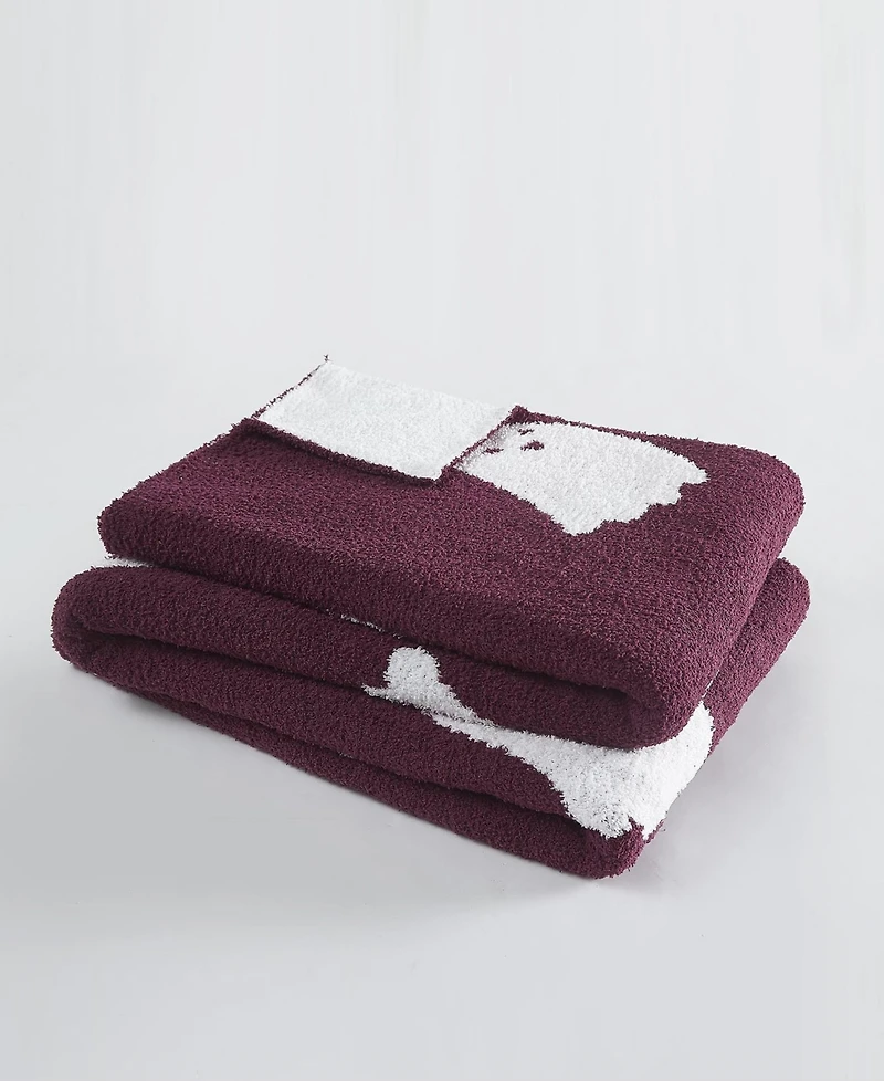 Truly Soft Cozy Reversible Throw, 50" x 70"