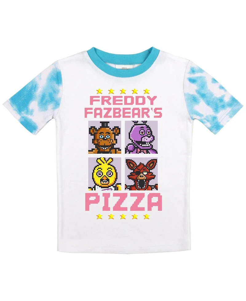 Five Nights At Freddy'S Girls pajama set Short Sleeve Girls-Medium