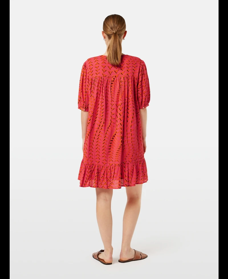 Scotch & Soda Women's and Printed Crinkle Mini Dress