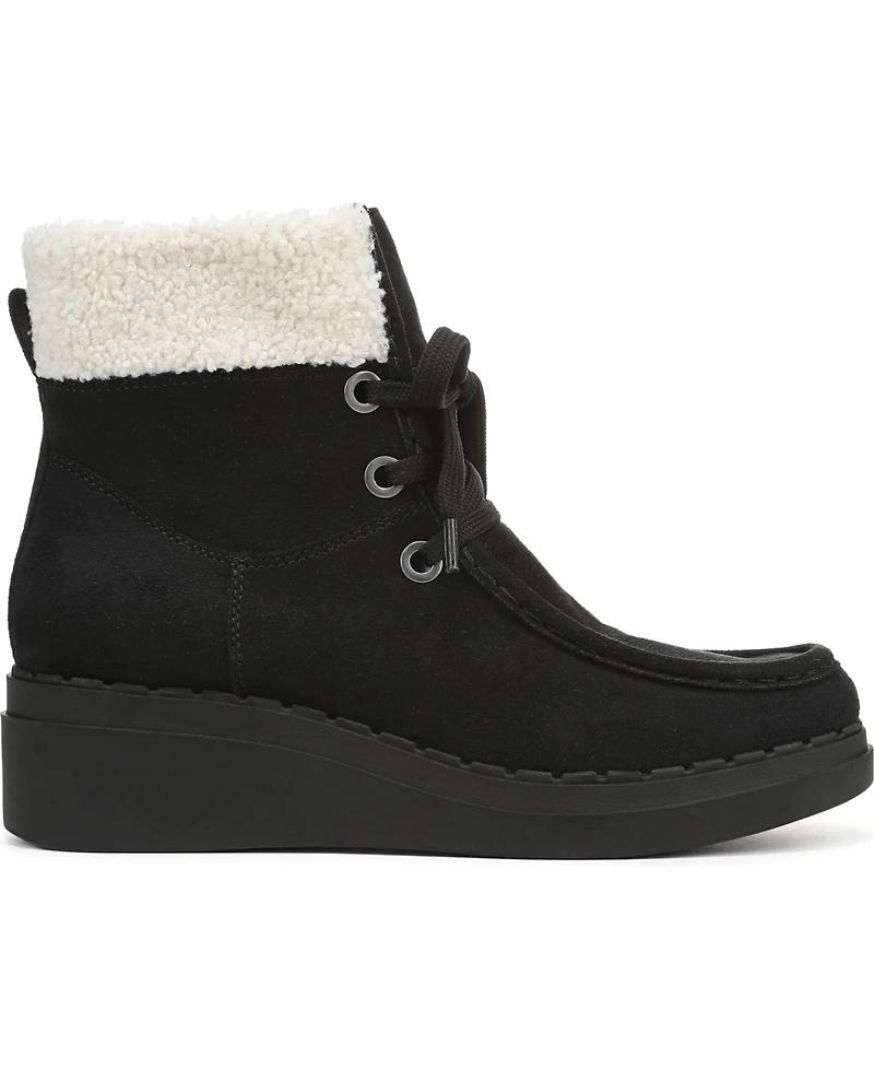 LifeStride Women's Devon Wedge Zip Short Boots