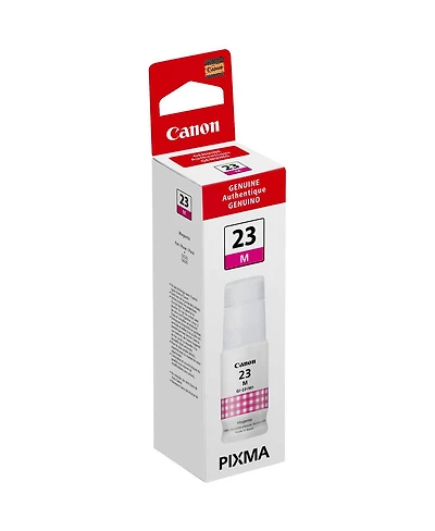 Canon Gi-23 Magenta Ink Bottle for Pixma G620 Wireless MegaTank Photo All-In-One Inkjet Printer