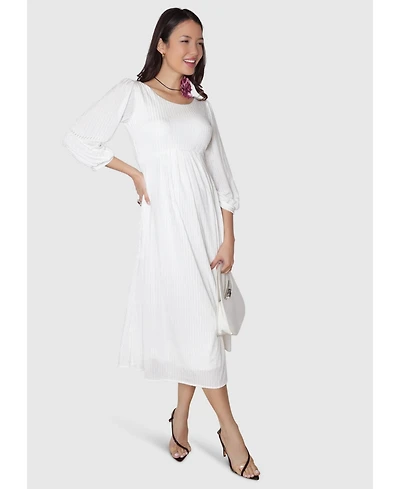 Tiffany Rose Maternity Isla Ribbed Jersey Dress