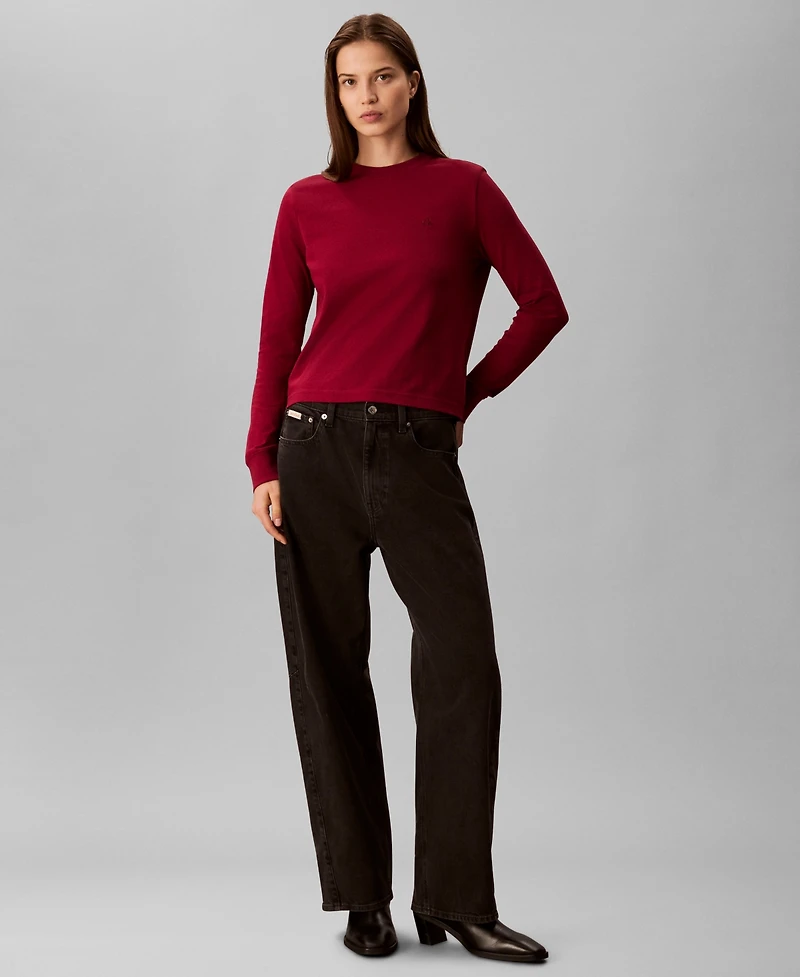 Calvin Klein Jeans Women's Archive Logo Slim T-Shirt