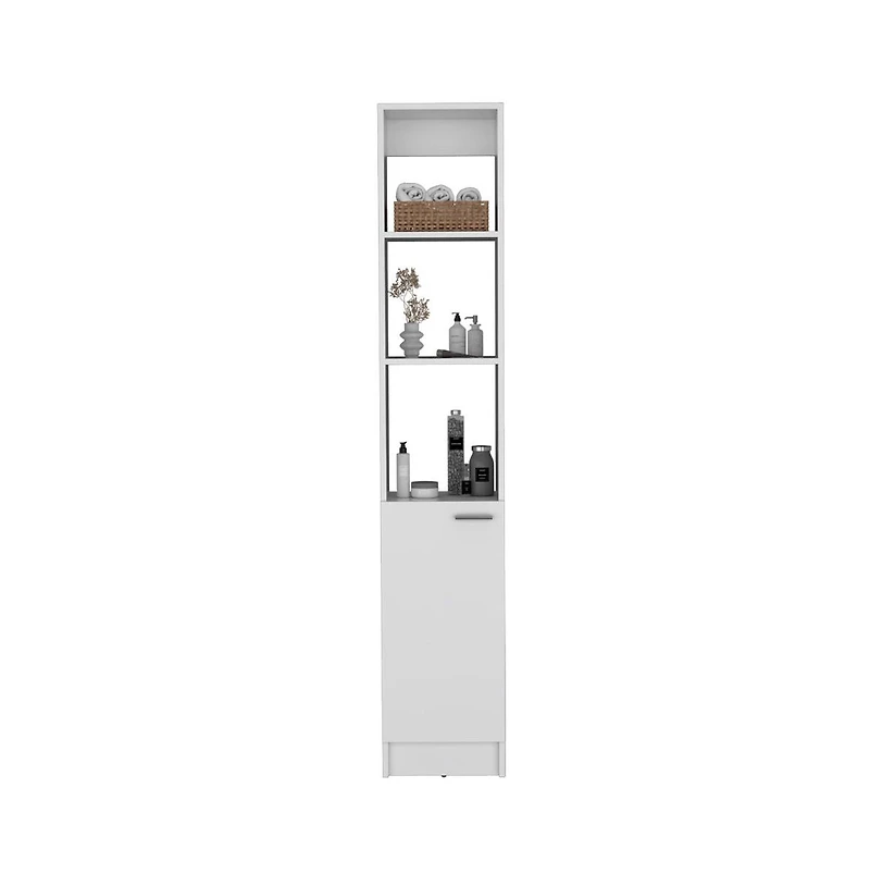 We Have Furniture Linen Cabinet Marion, Bathroom, White