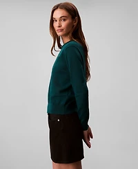 Calvin Klein Jeans Women's Monogram Logo Sweater