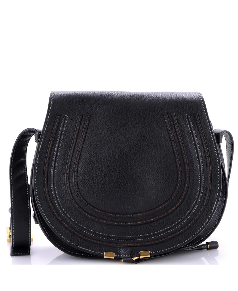 Pre-Owned Chloe Medium Marcie Crossbody Bag Leather