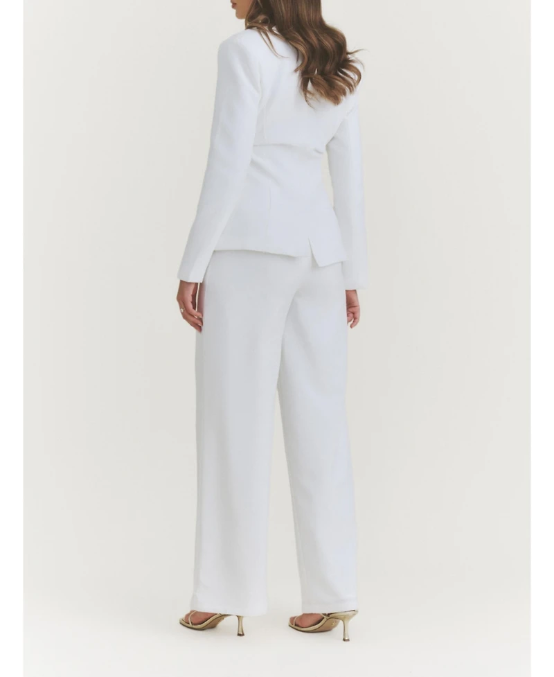 Six Stories Blake Tailored Wide Leg Pants