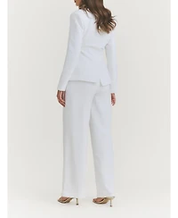 Six Stories Blake Tailored Wide Leg Pants