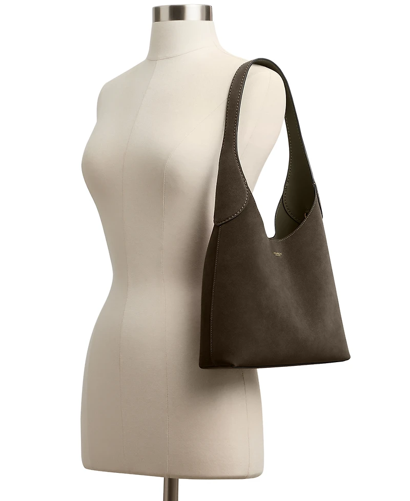 Coach Brooklyn Medium Suede Shoulder Bag 28