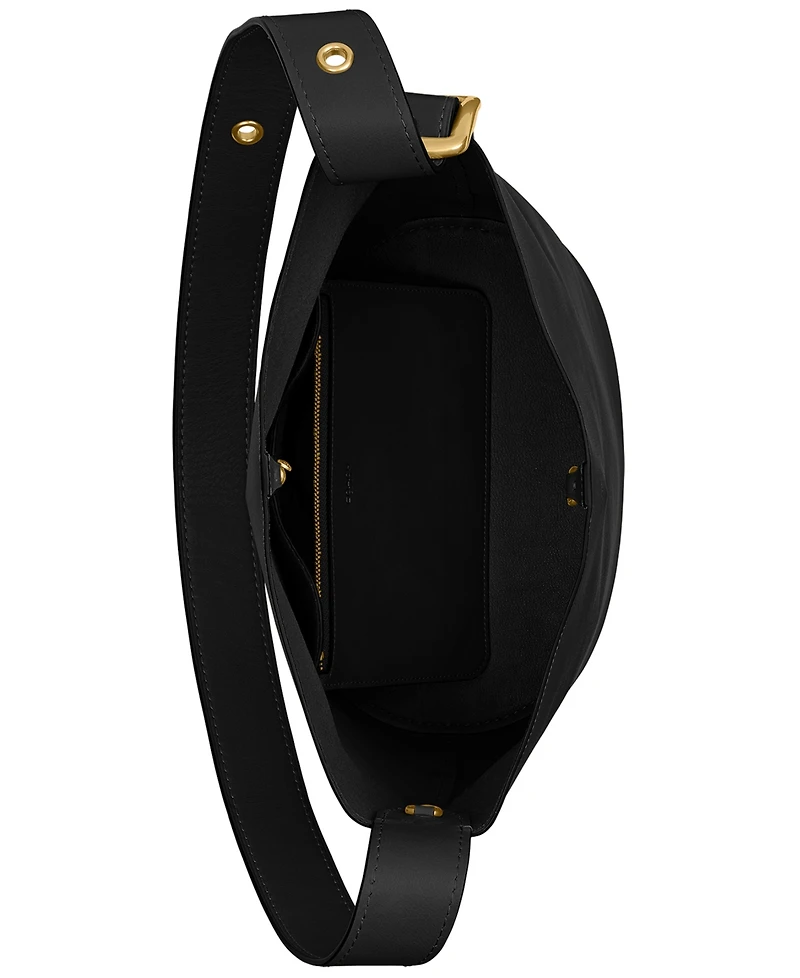 Coach Bleecker Medium Leather Bucket Bag