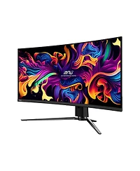 Msi Mpg 341CQPX Qd-oled 34.18" 21:9 Uwqhd 240Hz Curved Hdr Gaming Monitor, Metallic Black