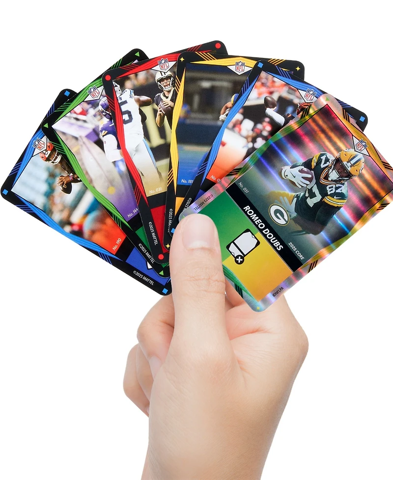 Mattel Uno Elite Nfl Card Game 2025 Core Edition Starter Set