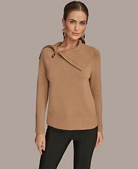 Donna Karan New York Women's Asymmetric Sweater
