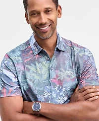 Tommy Bahama Men's Geneva Jungle Printed Polo Shirt