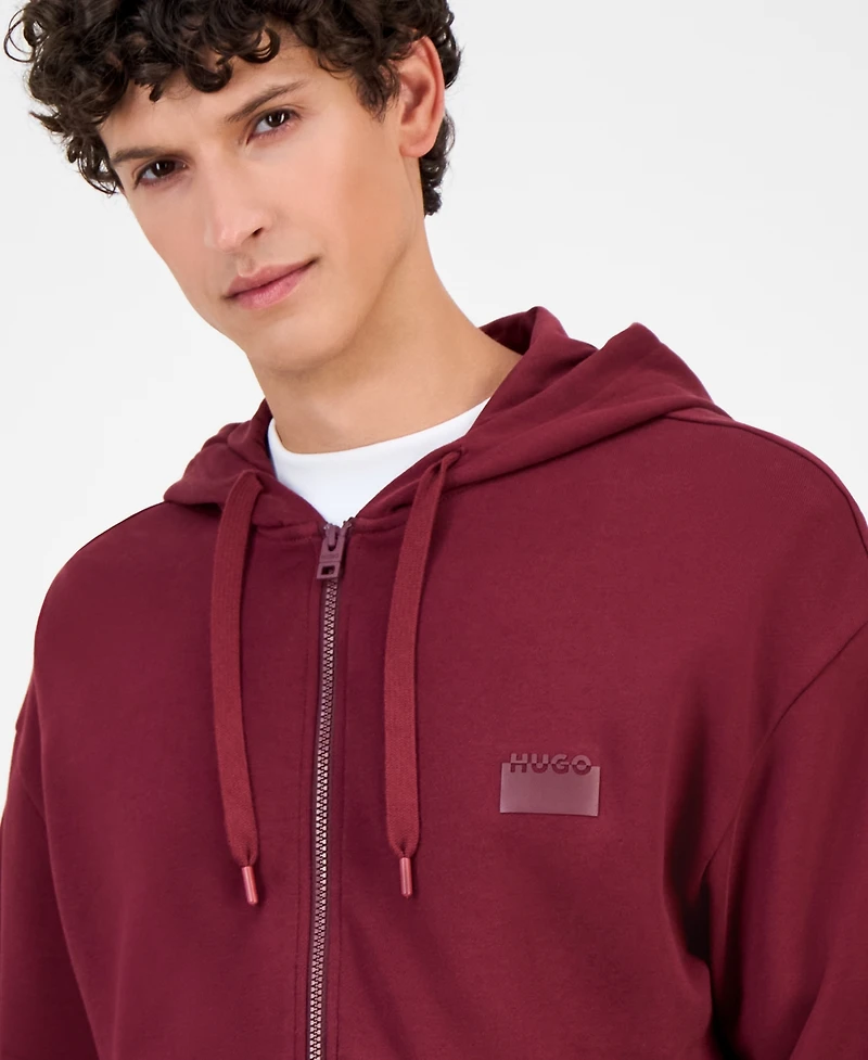 Hugo By Boss Men's Cotton French Terry Zip Hoodie