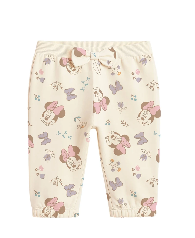 Disney Baby Girls 3-Piece Minnie Mouse Sweatshirt, T-Shirt and Pants Set