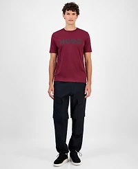 Hugo By Boss Men's Cotton Logo Crewneck T-Shirt