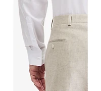 Michael Kors Men's Classic-Fit Tan Texture Suit Separate Pants