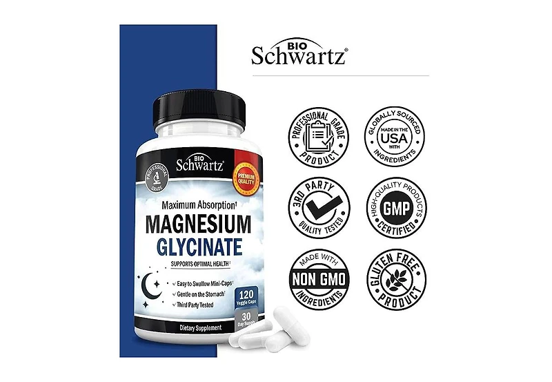 Magnesium Glycinate 500mg, 120ct