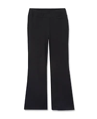 Lands' End Girls Tough Cotton Flare Leggings
