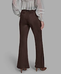 Bcbg Women's Pinstripe High Rise Pants