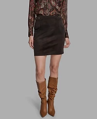 Bcbg Women's Corduroy Mini Skirt
