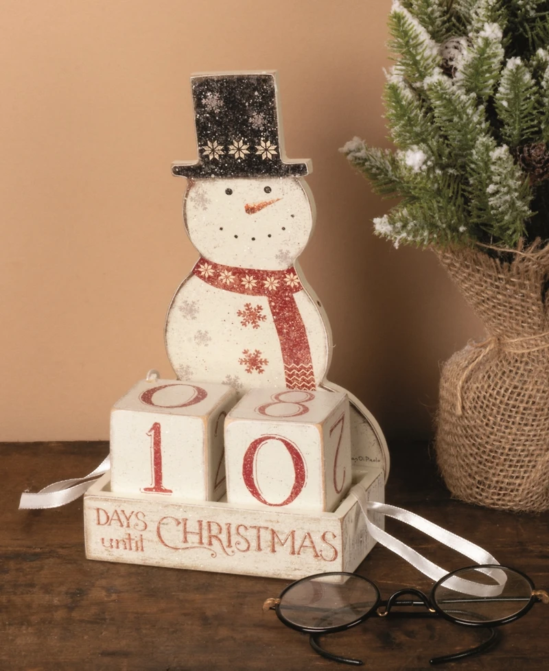 Primitives by Kathy Snowman Block Countdown