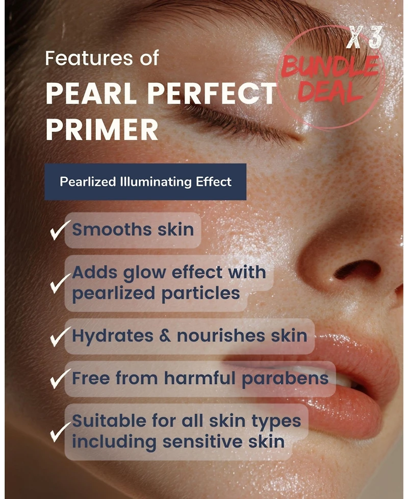 3-Pc. Pearl Perfect Primer